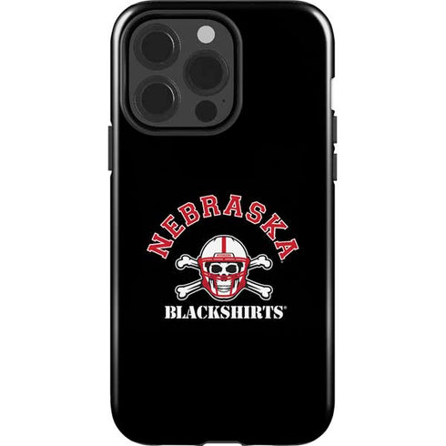 University of Nebraska Blackshirts iPhone 15 Pro Impact Case